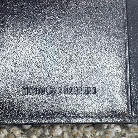 Montblanc Men's Meisterstück Leather Compact Trifold Key Card Coin Wallet NWOT - Picture 14 of 14